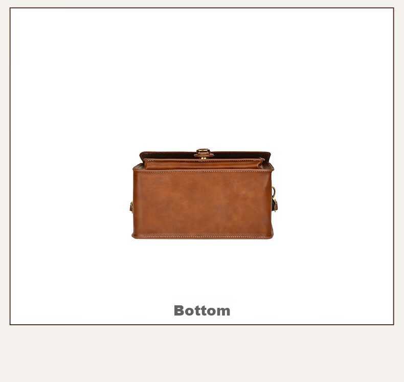 CWATCUN Kaden Single Shoulder Camera Bag Vintage Crossbody Handheld Handmade Commuter Bag for Mirrorless and DSLR Cameras 19