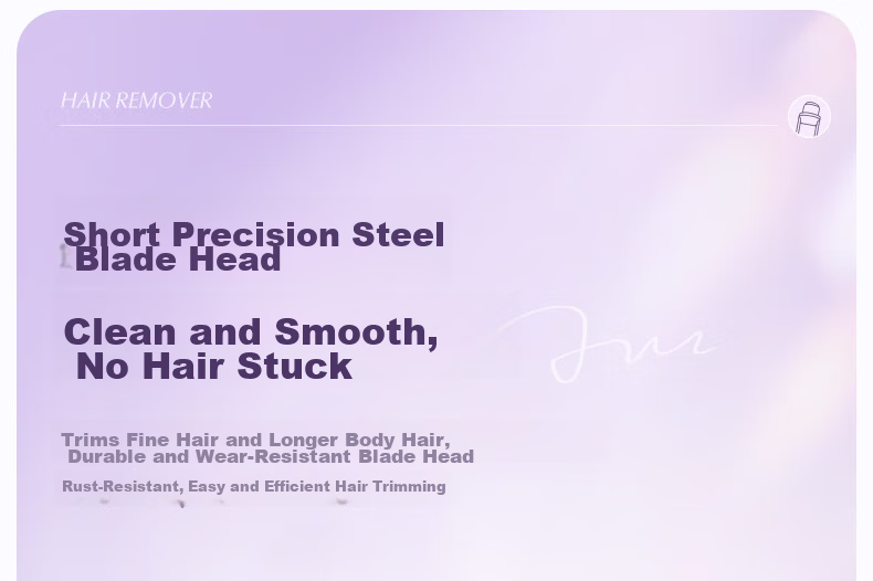 VTT Dual-Head Electric Hair Trimmer Private Area Shaver for Men and Women Intimate Hair Removal Bikini Grooming Device Birthday Gift JD Self-Operated 10