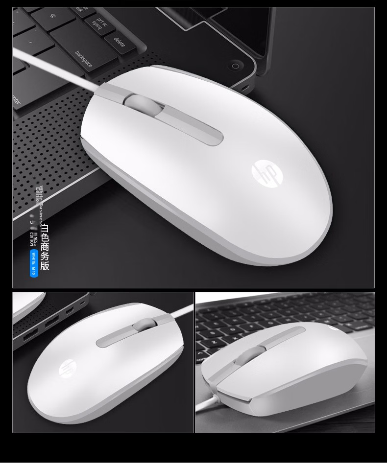HP DM10 Wireless Bluetooth Dual-Mode Mouse, Business Office Wireless Mouse for Apple Laptops, Quiet Bluetooth Portable Wireless Mouse, Silver 10