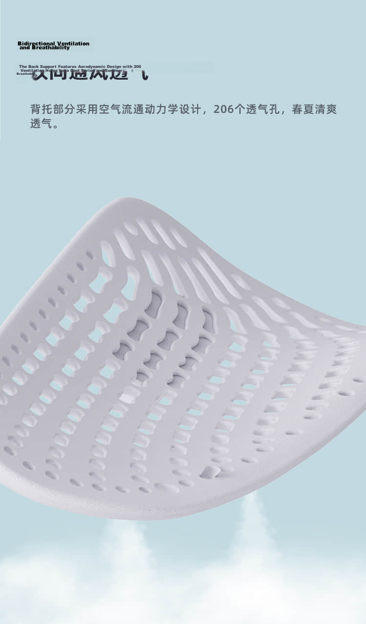 Leband Ergonomic Lumbar Cushion Backrest Waist Support Long Sitting Office Back Pillow Classic Memory Foam Model 20