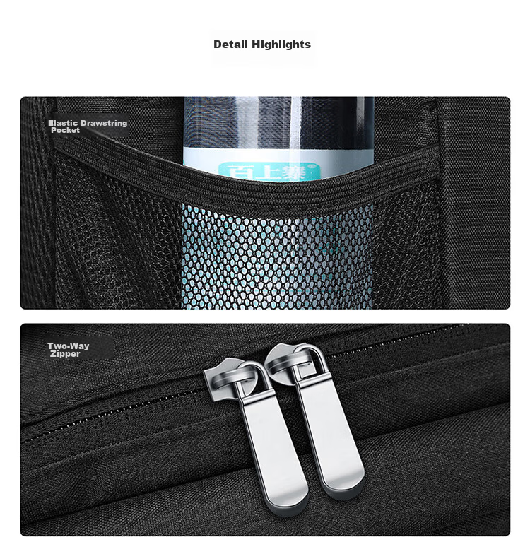 Biyoumei Large Capacity Fashion Backpack, Casual Travel Bag, Laptop Bag for High School And College Students, Middle School Bookbag for Men And Wome 12