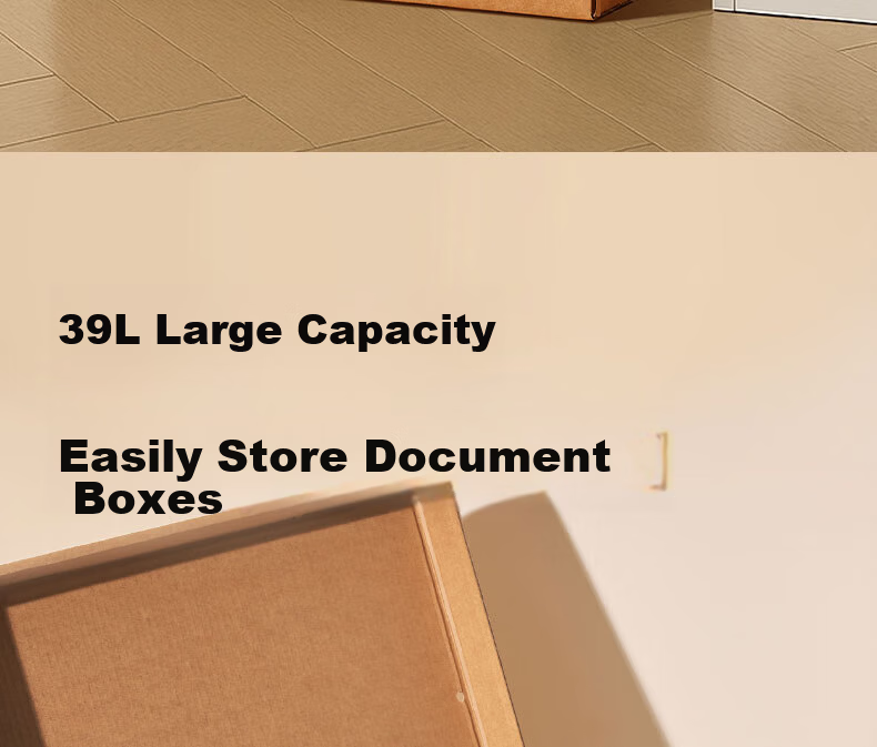 Deli Accounting Voucher Box File Box Three-Layer Thickened Cardboard Box Financial Voucher Invoice Document Storage Box Large Size 5-Pack PA123 3