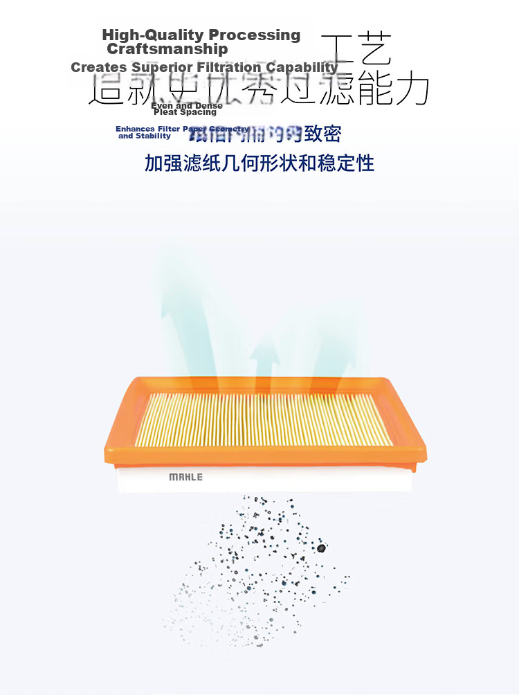 MAHLE Air Filter LX4863 (New 5 Series 525/528/New 6 Series/X3/X5 2.0T/3.0T Post 2018) 5