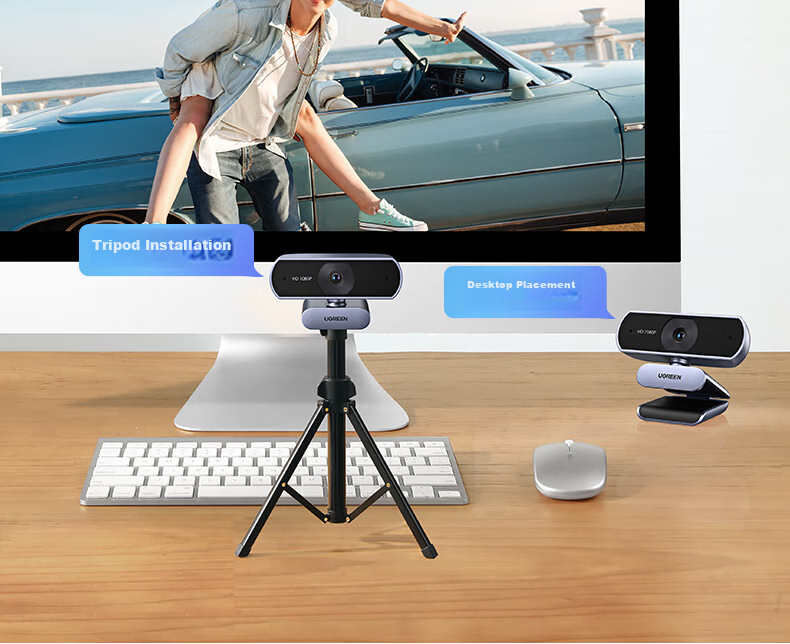 UGREEN 4K HD USB3.0 External Computer Webcam with 8MP Resolution, Dual Microphones, Auto Focus, Desktop Video Call for Office Meetings And Online Classes 55513 20
