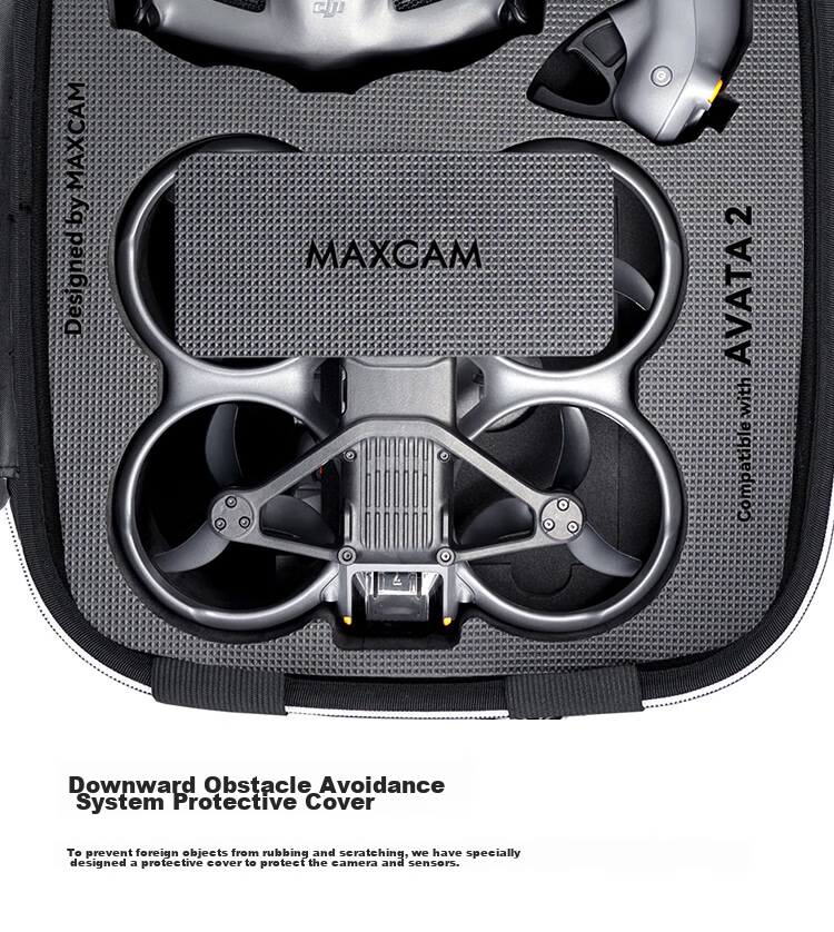 MAXCAM Osmo Action 6 Carrying Case Protective Hard Shell Bag for DJI Osmo Action Camera Shockproof Waterproof Accessories 6