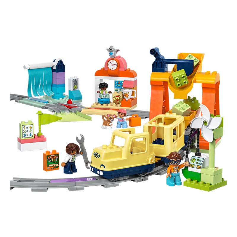 LEGO Duplo 10426 Railway Bridge and Track Set Kids Toys Birthday Gift Large Blocks