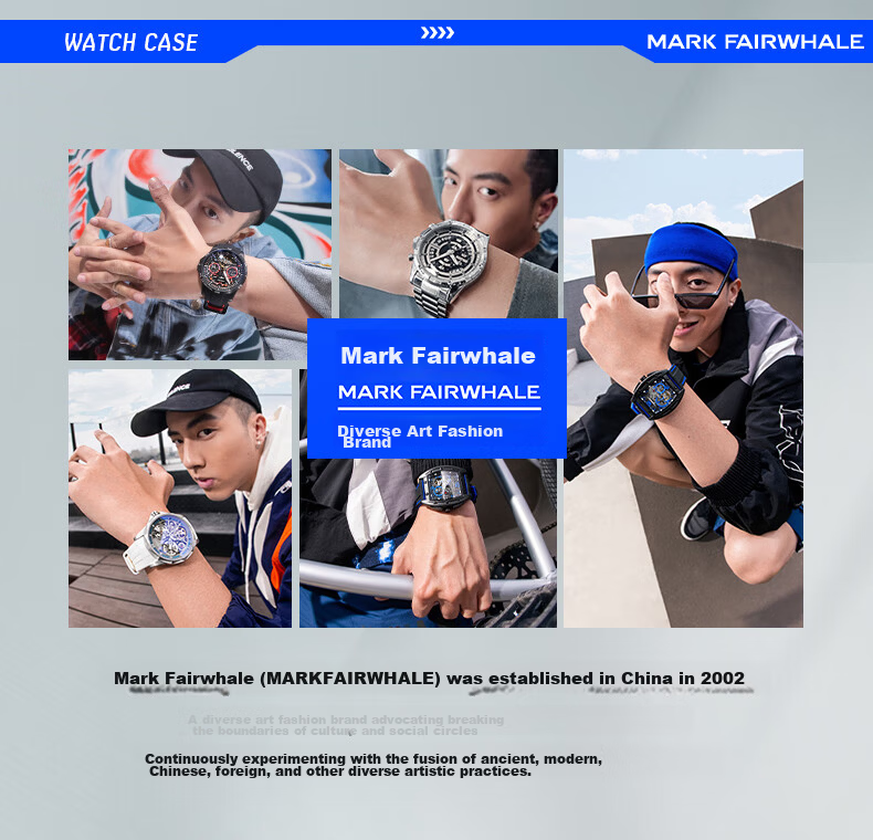 MARK FAIRWHALE Storm Watch for Men, 2026 New Automatic Mechanical Watch, Top Ten Famous Watches, Qixi Valentine's Day Gift for Boyfriend 2