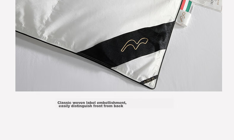 Mercury Home Textiles 95% White Goose Down Quilt Winter Thickened Warm Double Down Comforter 200×230cm-420g 39