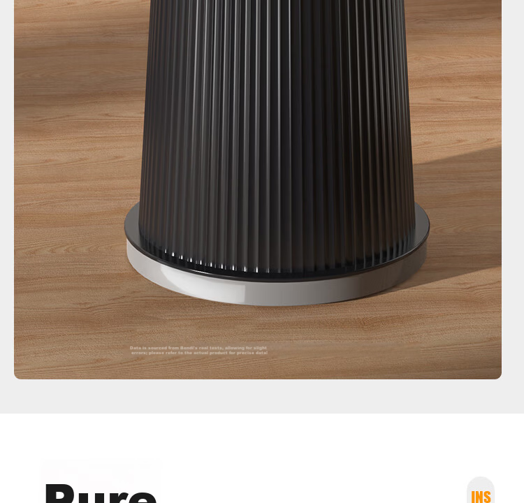 Bendi Trash Can High-End Cloud White 15.5L Large Press-Ring Plastic Bin for Living Room Kitchen Bathroom Office 20