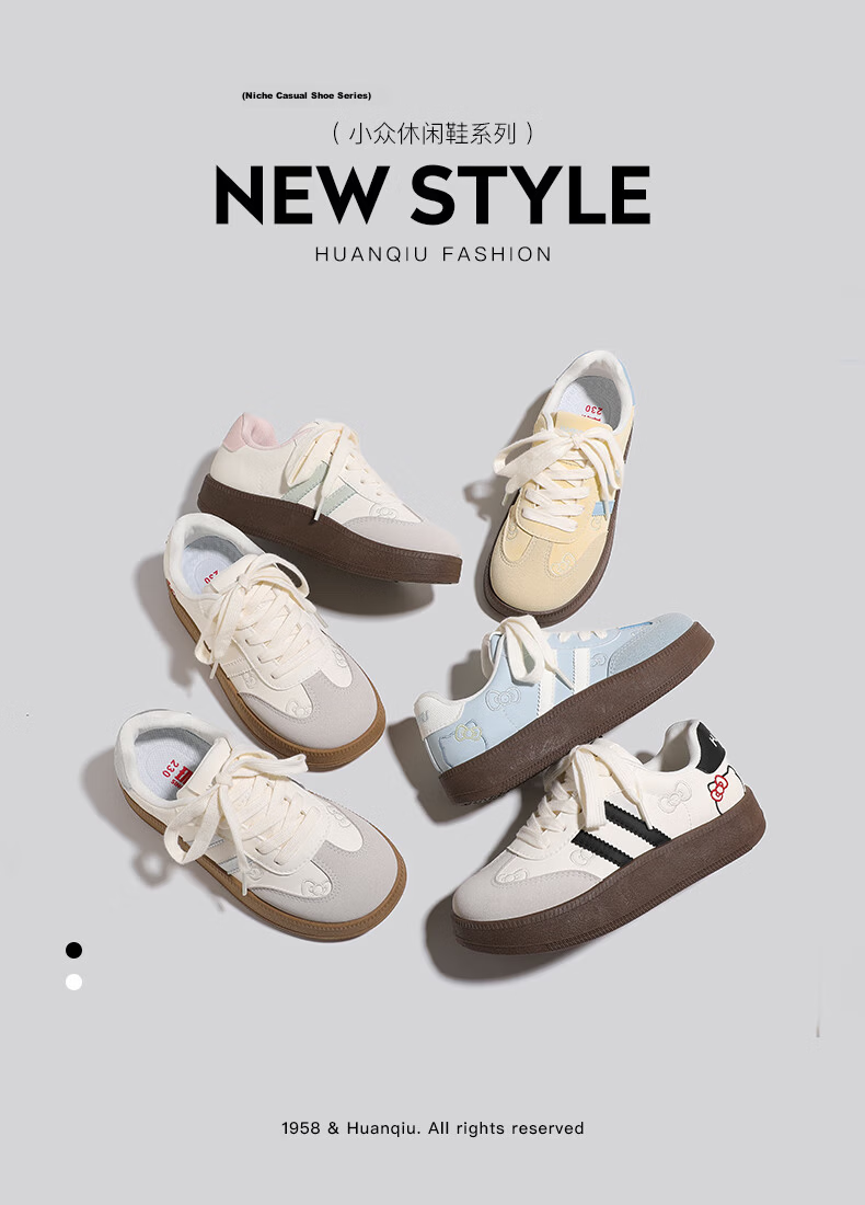 Global Dopamine Embroidered German Training Shoes Women 2026 Spring New Cute Casual Student White Sneakers Pink Green Size 39 1