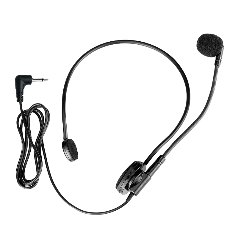 TAKSTAR HM-200W Wireless UHF Headset Microphone with Display - Beige, for Teaching, Tour Guide, Sales, Meetings, Portable Performances, and Street Vending