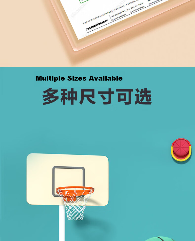 COODORA Silent Basketball, Noiseless Basketball for Children, Indoor Soundproof Foam Ball, Size 5 Training Large Toy, Birthday Gift 13