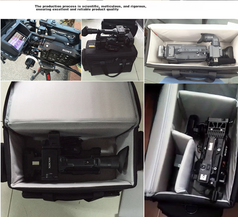 SVATIN HDV5024 Multi-Camera Multi-Lens Professional Photography and Videography Bag Matrix Load-Bearing Camera Bag with Accessories and Laptop Compartment 17