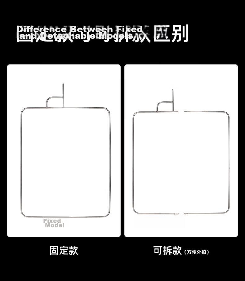 AMBITFUL Photography Flag Board, Softbox, Diffusion Screen, Diffusion Paper, Sulfuric Acid Tallow Paper, Flag Board Frame, Small Softbox, Advertising Screen, Shooting Props Stand 5