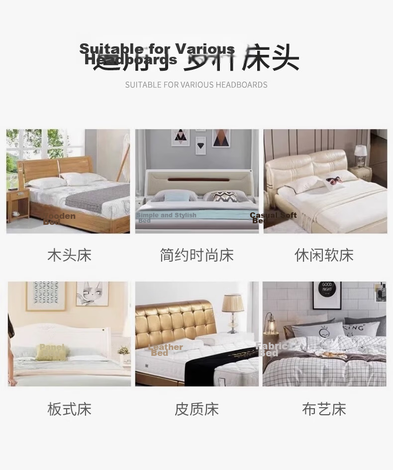 40,000km Bed Head Cover Thickened Cream Style Crystal Velvet Quilted Full Wrap All-Season Beige 1.5m 5