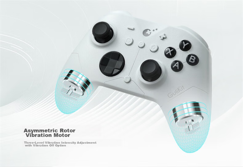 GuliKit Guli ES Pro Wireless Gaming Controller for Switch 2 with One-Key Wake-up, Compatible with Android, Apple, PC, Steam, TMR Joystick, Linear Type, Xbox Horizon 6 18