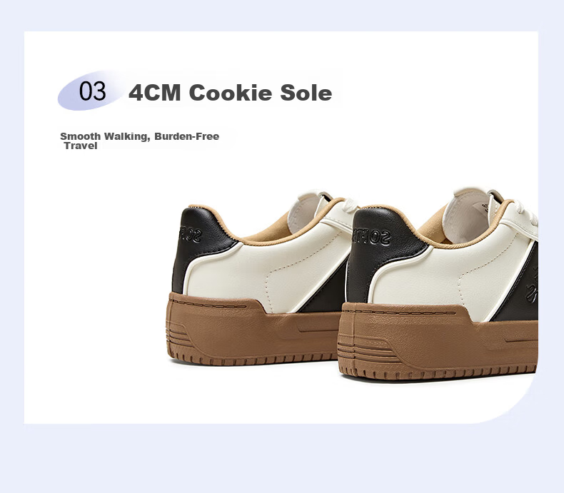 Basto Popular Comfortable Sports Training Shoes, Thick-Soled Women's Casual Sneakers V2506AM5 23