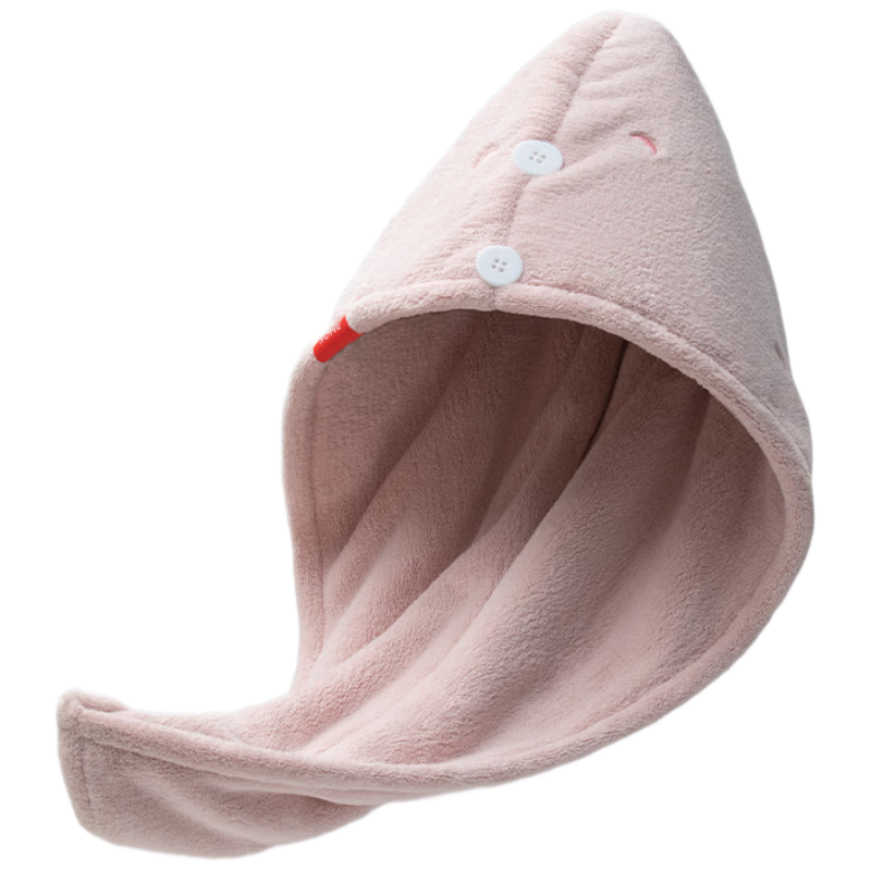 Sanli Double-Layer Thickened Antibacterial Quick-Dry Hair Towel Cap 120g