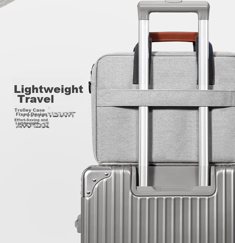 WOMT Lightweight Laptop Sleeve Bag 15.6/16 Inch Compatible with Apple Huawei Lenovo ThinkPad Xiaomi Asus HP Dell Protective Case for Men and Women 6