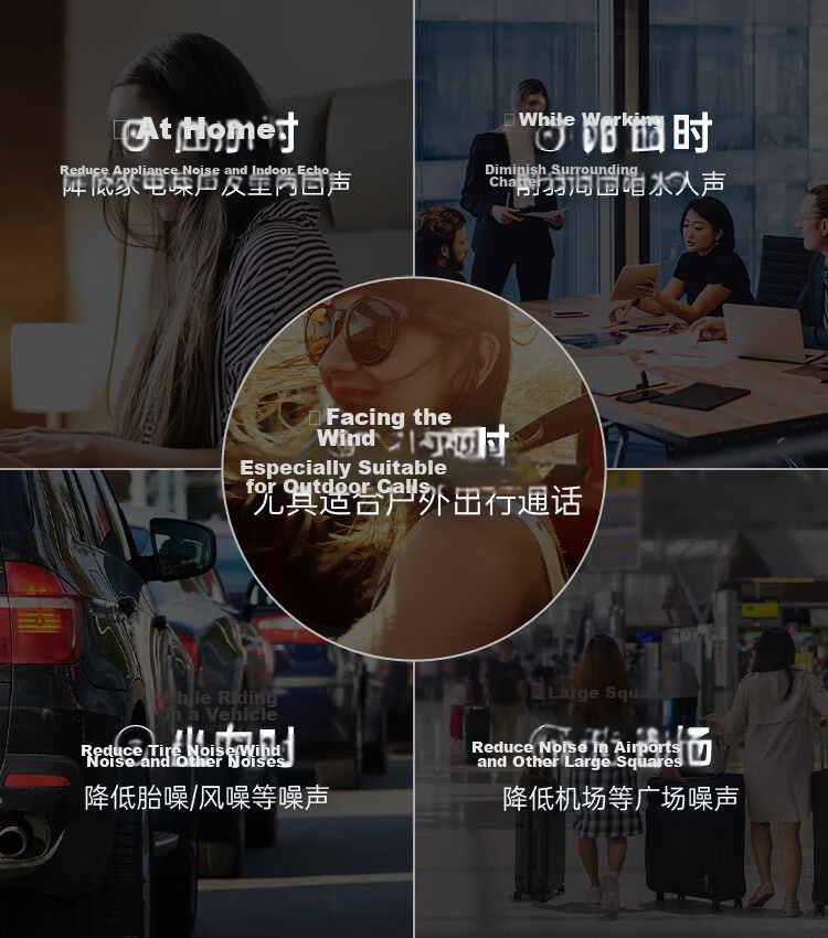 Jiyin [Long Battery Life Noise Cancelling Beans] 6.0 Bluetooth Wireless In-Ear Earphones HD Sound Quality Call Mic Music Gaming Sports Low Latency Invisible Compatible with Kugou NetEase Cloud Mobile 8