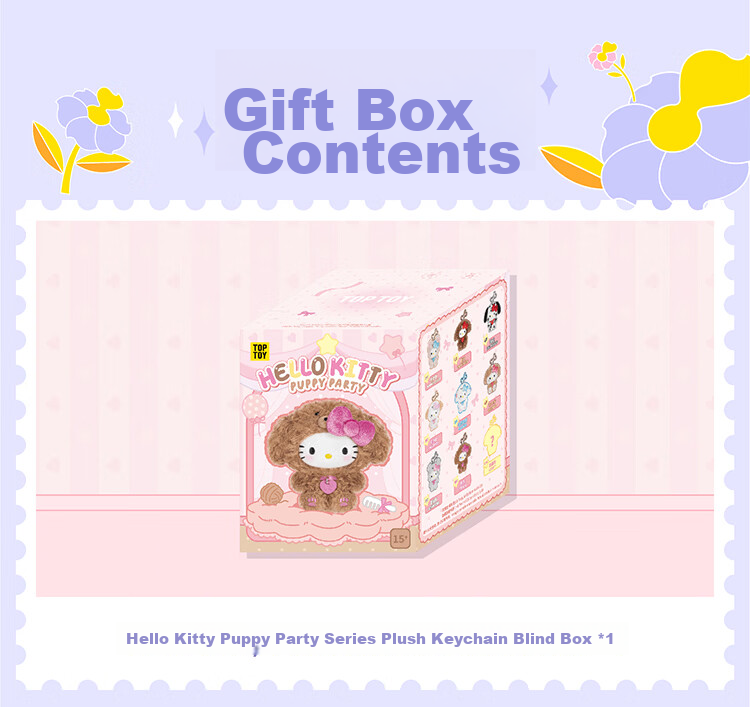 TOP TOY Limited Edition Hello Kitty Trendy Blind Box Plush Toy Sanrio Girls Birthday Gift 4