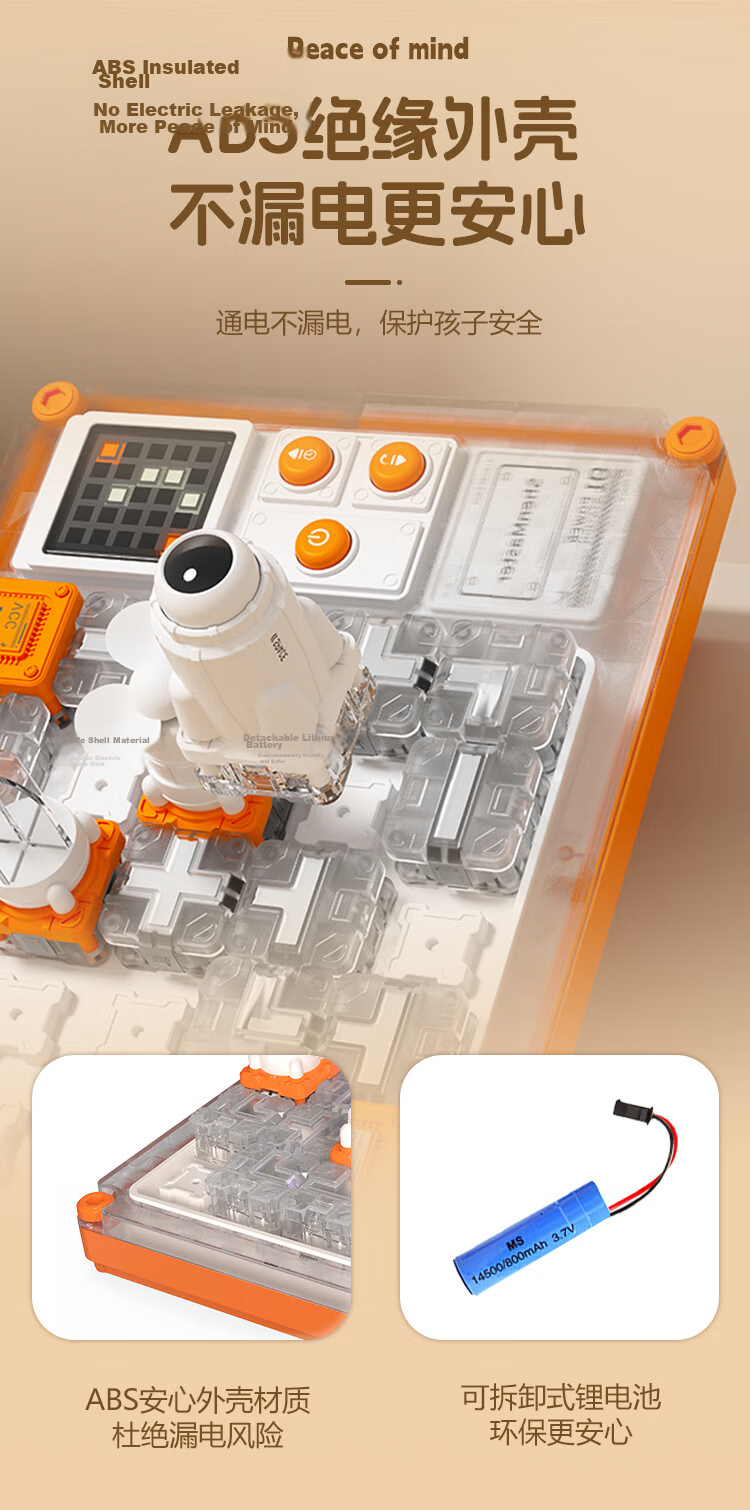 Shenmaxiansheng Super Hanoi Tower, 10-Layer Children's Educational Toy, for Ages 3-6 And 7-14, Trains Thinking Logic, Birthday Gift 5