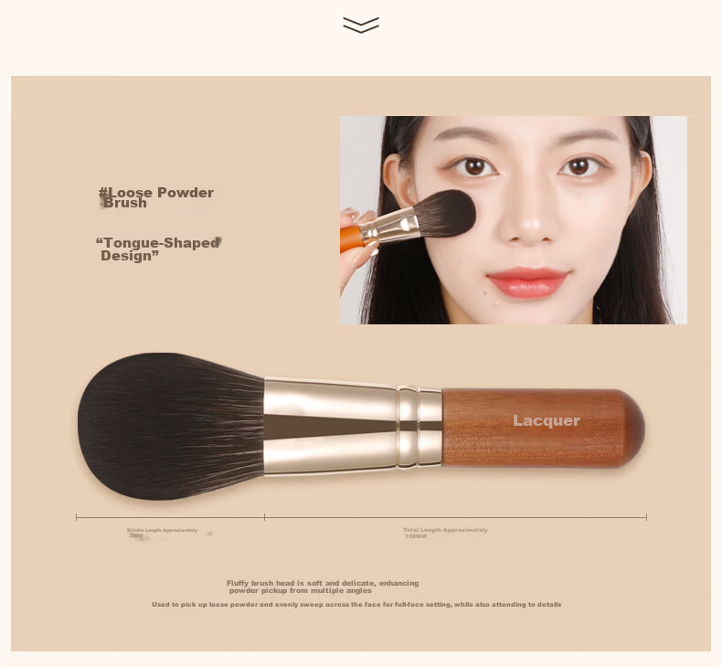 Huayang Portable Brush Set with 5 Multifunctional Brushes for Eyeshadow, Nose Shadow, Blush, And Cosmetics - Perfect for May Day Outings 14