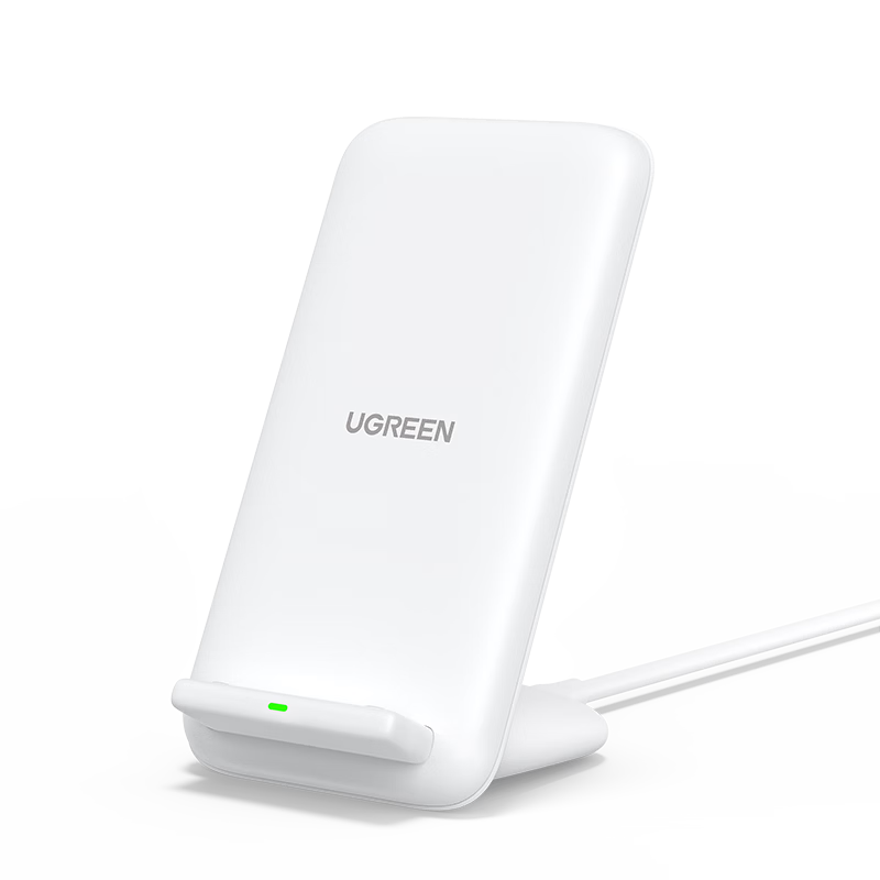 UGREEN Wireless Charger Stand for Apple iPhone 18/17/16/15/14/13/12/Pro Max, Vertical Fast Charging Dock, 15W Huawei Phone and Earphone Charger