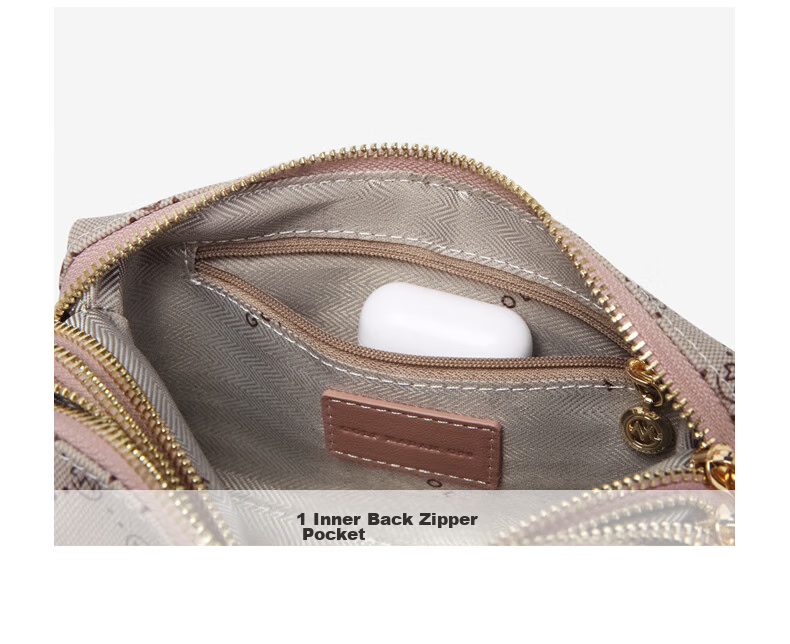 GOLF Handbag, Women's Purse, Large Capacity, Double-Layer Clutch, Long Coin Purse, Card Holder, Phone Pouch, Fashionable Bag 22