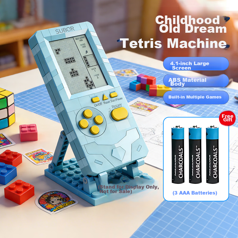 Subor S36 Classic Retro Handheld Tetris Game Console