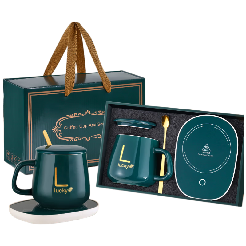 Sidomi 55°C Temperature-Controlled Ceramic Mug Smart Practical Teacher's Day Gift for Wife Girlfriend Teacher