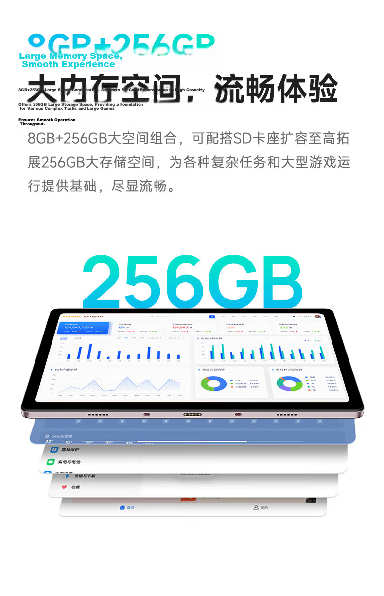 Lenovo Invested Brand, Yinenzhe T10, 10.1-Inch 4G Calling All-Network Tablet, Low Blue Light Office IPS Screen, 4G+64GB, 4G Versio 11