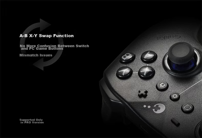 GuliKit Guli ES Pro Wireless Gaming Controller for Switch 2 with One-Key Wake-up, Compatible with Android, Apple, PC, Steam, TMR Joystick, Linear Type, Xbox Horizon 6 22