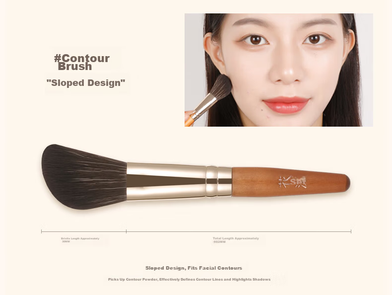 Huayang Portable Brush Set with 5 Multifunctional Brushes for Eyeshadow, Nose Shadow, Blush, And Cosmetics - Perfect for May Day Outings 15