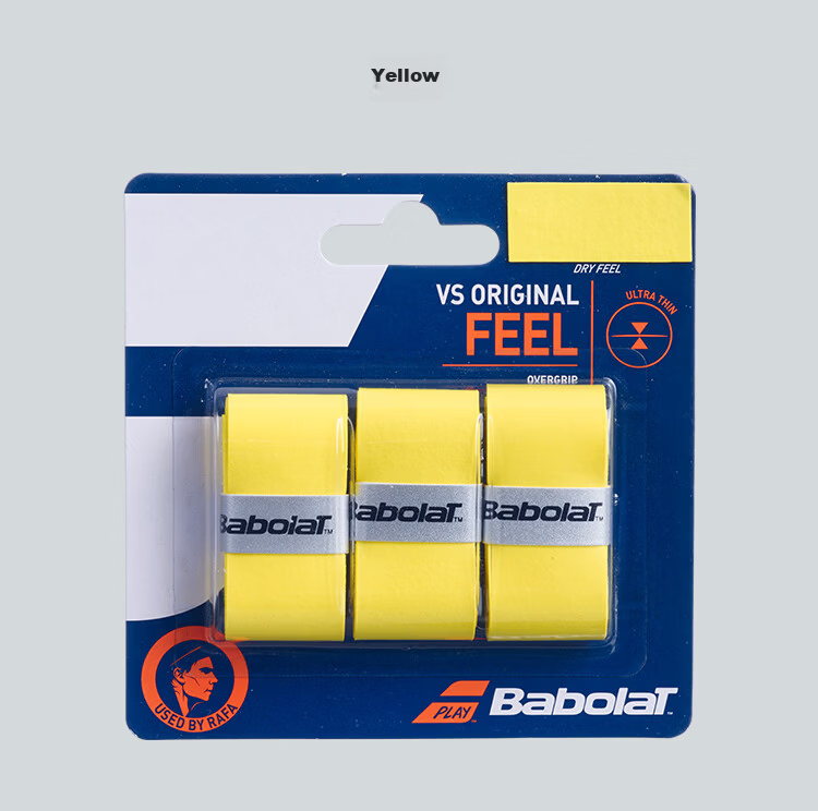 Babolat VS ORIGINAL Series Professional Non-Slip Grip Tape, Dry And Sweat-Absorbing, Baiboli 7