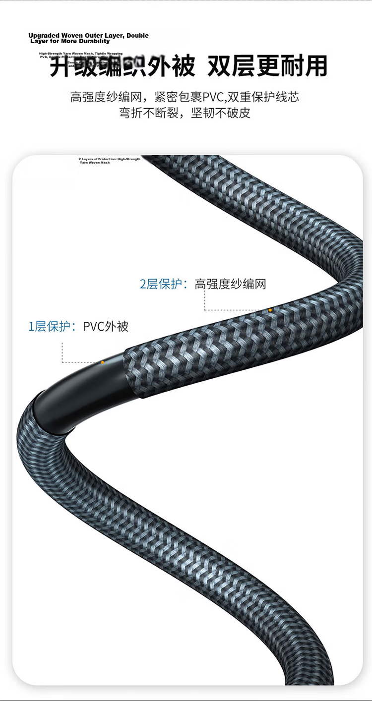 ULT-unite DP 1.4 Version 8K High-Definition Cable 4K144Hz/2K240Hz Male-to-Male DisplayPort Computer Graphics Card to Monitor Gaming High Refresh Rate Video Cable 1 Meter 11
