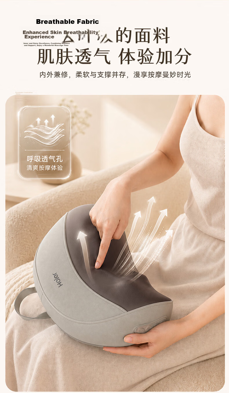Haier Cervical Massager Waist Massager Massage Pillow Neck Shoulder Back Massage Cushion Leg Full Body HHZ-Y602Z-Pro Gift for Elders Teachers' Day 17