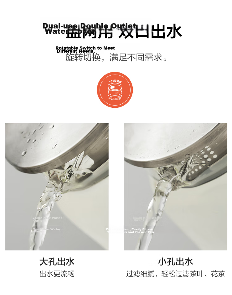 LOCK&LOCK Transparent Lid Cold Water Pitcher, Glass Cold Water Pitcher with Handle for Tea Brewing, Large Capacity Heat-Resistant Cup for Home Use, 1.3L 8