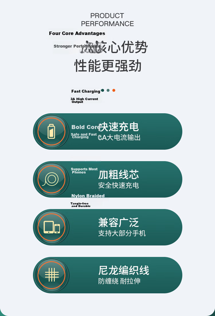Newmine Apple/Type-C/Android USB-C 3-in-1 Data Charging Cable for iPhone 17/16/14 Xiaomi Huawei Phones Tablets Gold 2