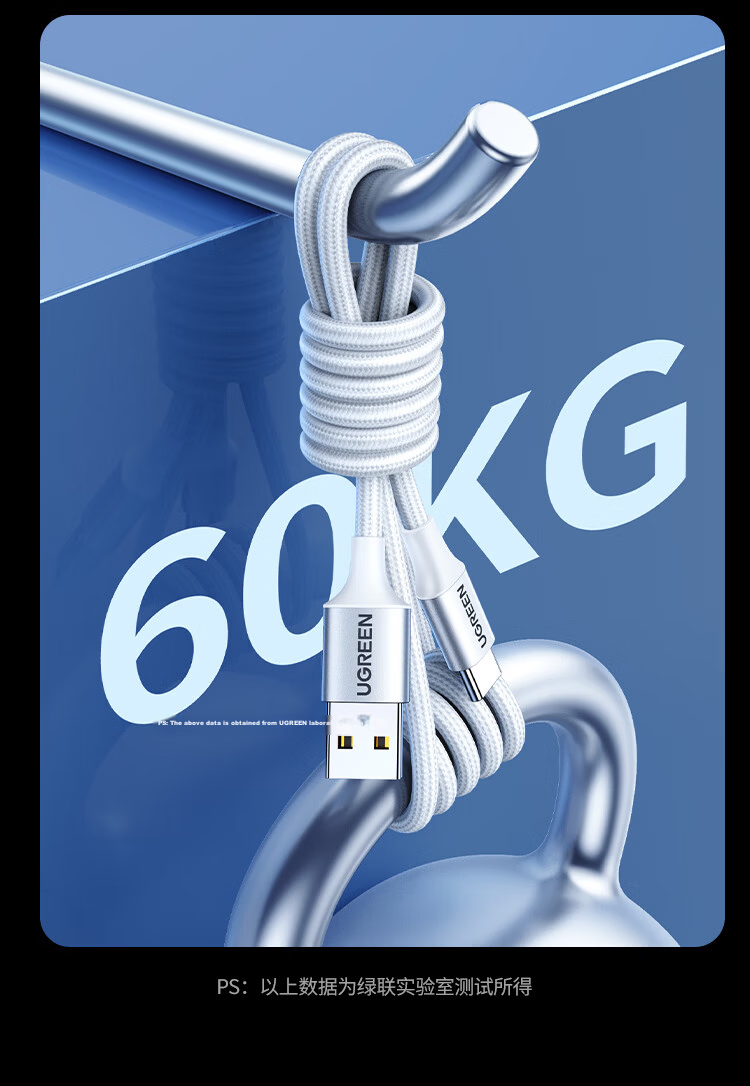 UGREEN Compatible with Apple 18 Charging Cable, Type-C Data Cable, USB-C Car Charger for CarPlay, IPhone 18/17e/16 Pro Max, Huawei Honor Phones, IPad, 1 Meter 3A 21