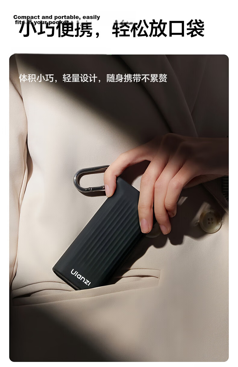 Ulanzi CR1 Three-In USB/Type-C Card Reader 3.1 High-Speed SD/TF Compatible with Computers, Tablets, Smartphones, Action Cameras, Drones, CCD Surveillance Storage Cards 11