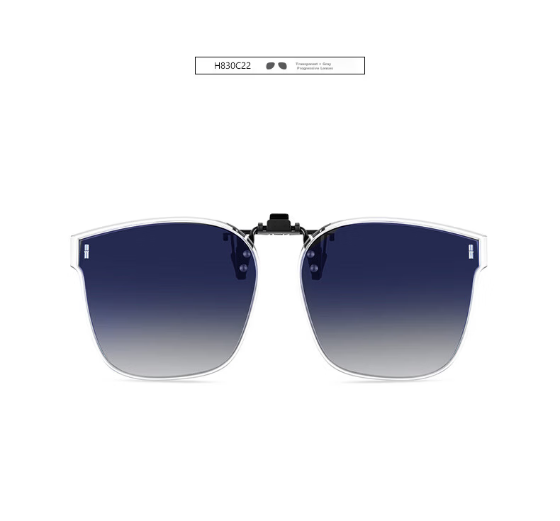 Helen Keller Unisex Fashion Polarized Clip-On Sunglasses for Driving HP830C22 14