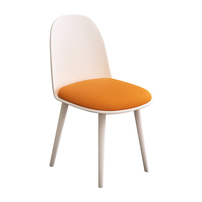 Fanshe Dining Chair Home Small Apartment Backrest Dining Table Chair Nordic Soft Upholstered Meeting Chair Restaurant Chair 1 Piece