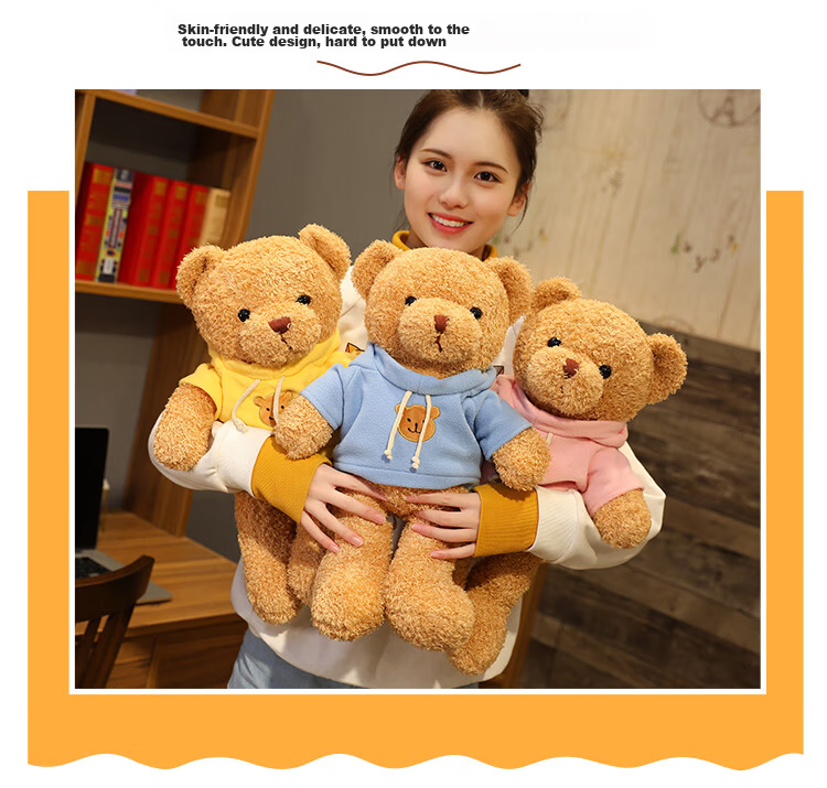 Aishangxiong Rabbit Plush Toy, Stuffed Animal Doll for Girls, Gift for Female Students' Birthday, Girlfriend's Present, Children's Sleeping Pillow, Stuffed Animal 9