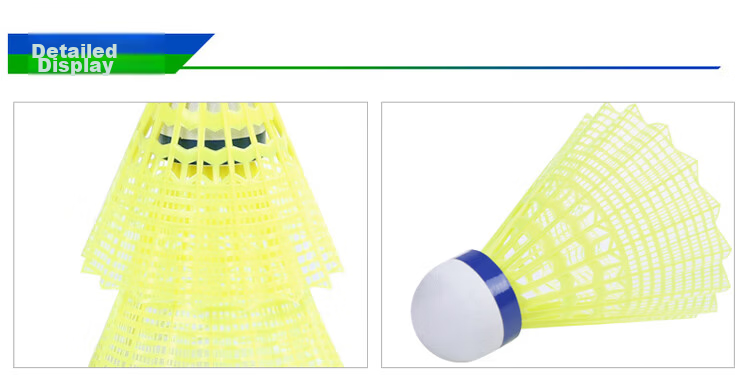 YONEX Badminton Shuttlecock, Durable Flight Stability, Competition And Training, Nylon Plastic Ball M-300 White 6