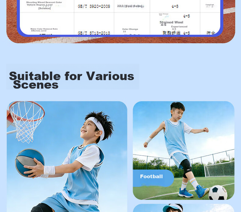LI-NING Kids Sports Knee Pads Professional Protective Basketball Honeycomb Impact Resistant Knee Guards Patella Running Anti-Fall Leg Protection 22