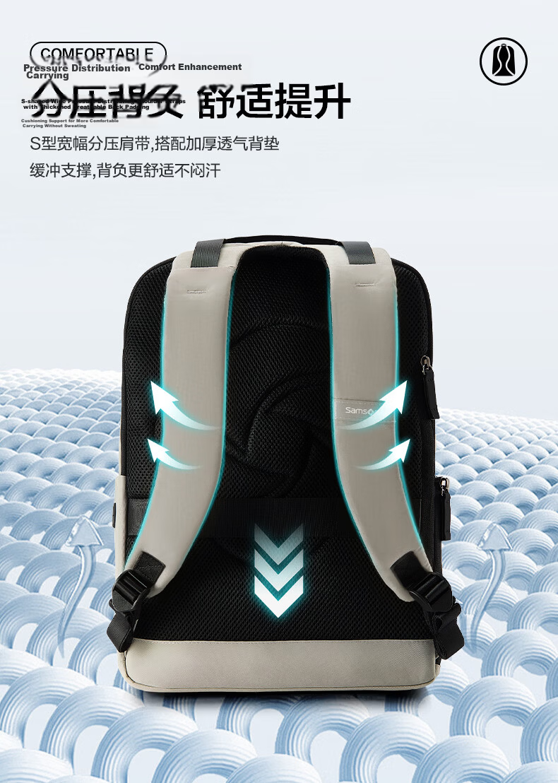 Xinxiuli Backpack, 17-Inch Laptop Bag, Unisex Backpack, Business Travel Large Capacity Upgraded Version TX6 Gift 8