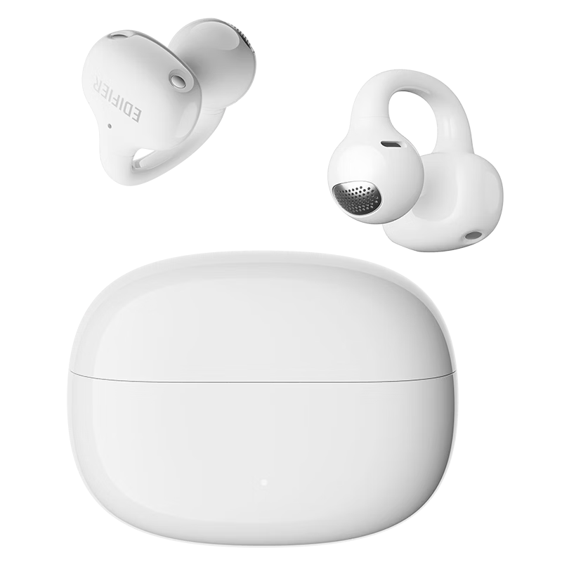 EDIFIER Comfo Clip Q Clip-on Bluetooth Earphones Open-ear Headphones Translation Earphones Compatible with Apple Huawei Xiaomi Phones Ink Black