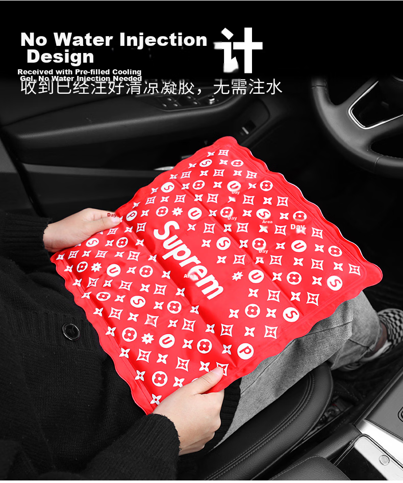 Digalun Cooling Seat Cushion for Car Office Dining Table Pet Cat Dog Laptop Cooling Pad Hemorrhoid Ice Seat Mat 4