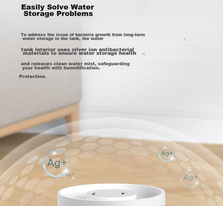 Mijia Xiaomi Humidifier 2 Bedroom Quiet Home Office Desktop Mini Air Humidifier Large Capacity Top-Fill MJJSQ06DY Gift Moisturizer for Women 11